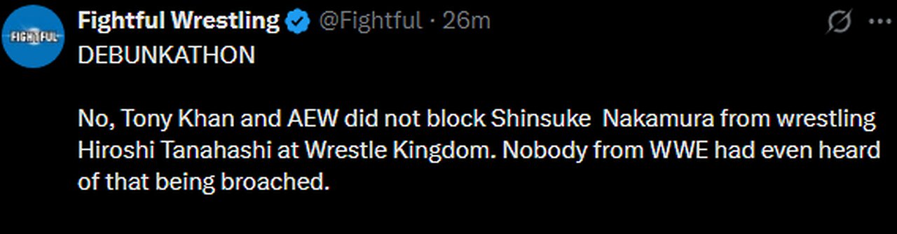 Fightful EXPOSED! AEW DID Block Shinsuke—NJPW Confirms It! #shorts