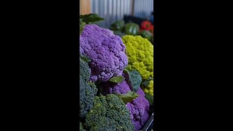 Broccoli is actually a flower!