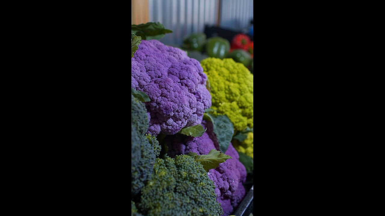 Broccoli is actually a flower!