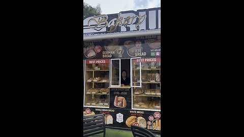 German bakery in Thailand