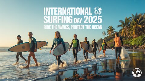 International Surfing Day 2025 | Celebrate the Waves, Protect the Ocean