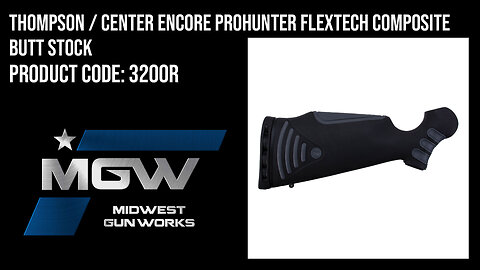 Thompson / Center Encore Prohunter Flextech Composite Butt Stock - 3200R