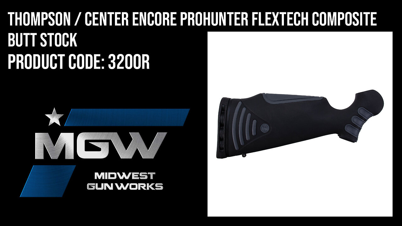 Thompson / Center Encore Prohunter Flextech Composite Butt Stock - 3200R