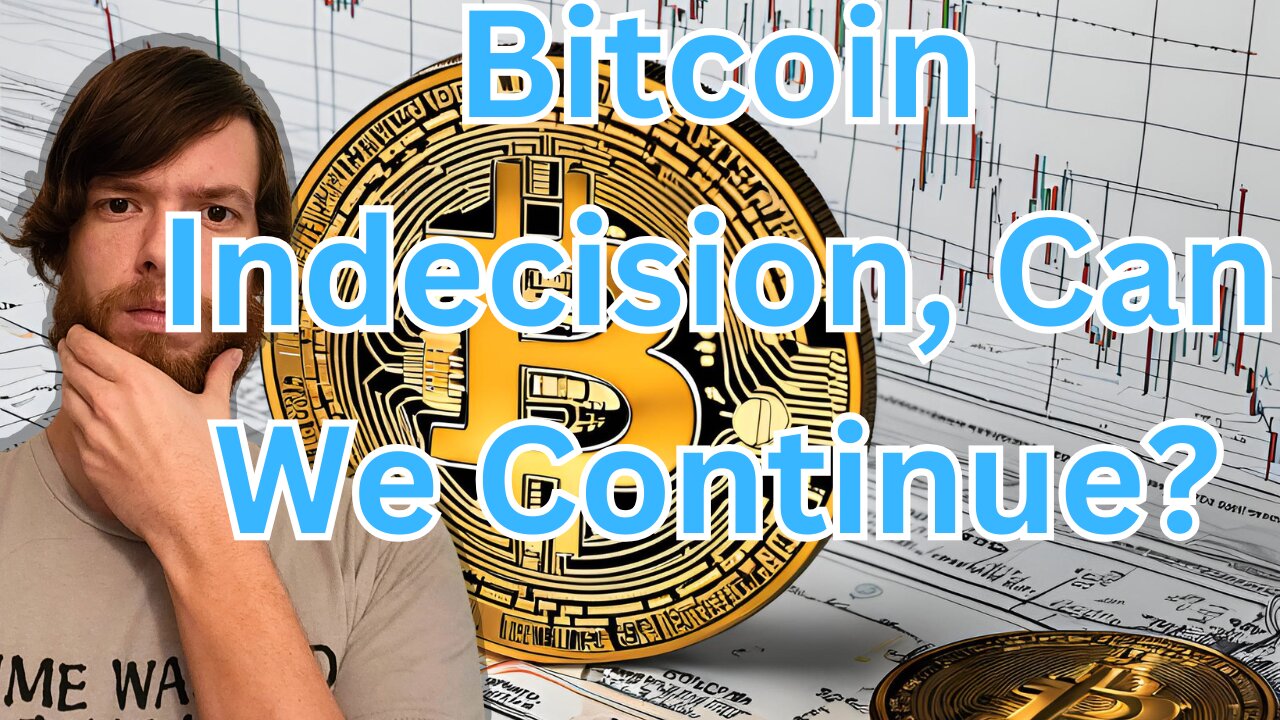 Bitcoin Indecision, Can We Continue? #crypto #grt #xrp #algo #ankr #btc