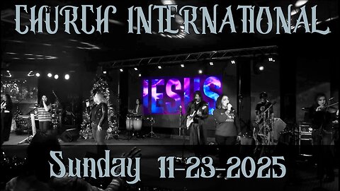 Robin D Bullock & Pastor Robin R. Bullock 11.23.2025 - Church International - Sunday Celebration!