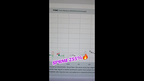 $PRME 255%🔥