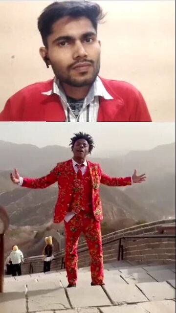 Ishowspeed backflip on the great wall of China - Reaction