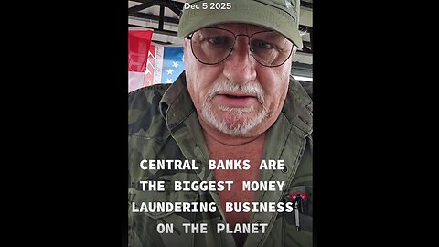 Central banks are the biggest money laundering business on the planet