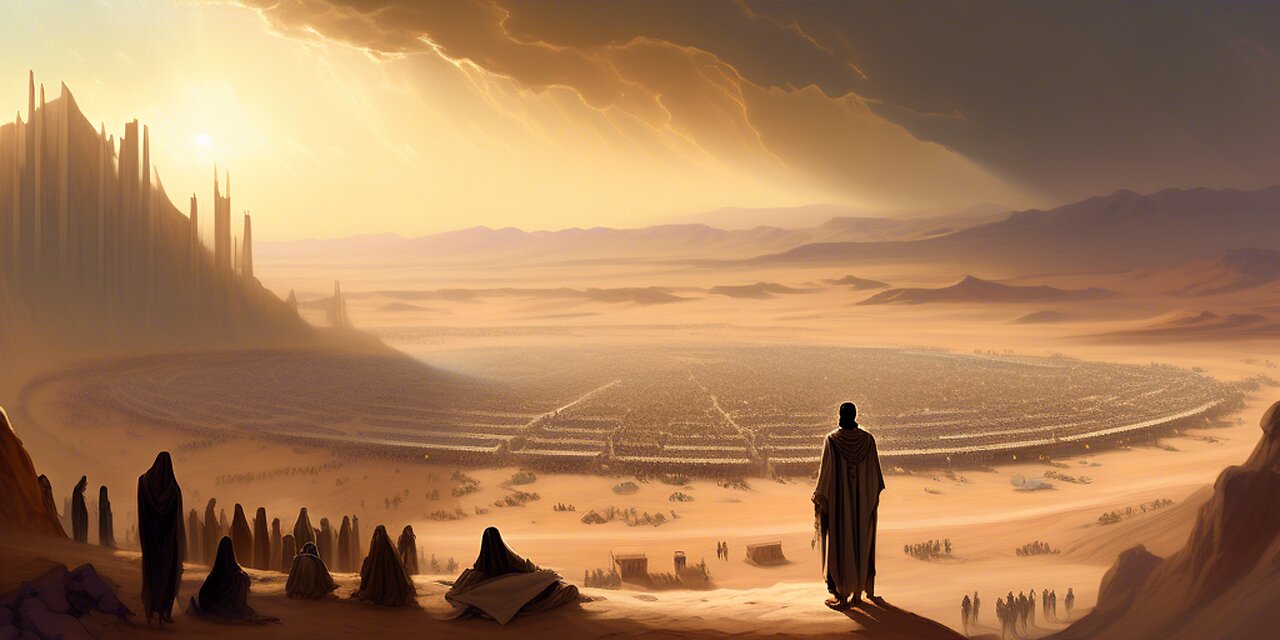 Sách Dân Số Ký, Bản Dịch (1934) Minh Họa Bằng AI (Phiên Bản 3)