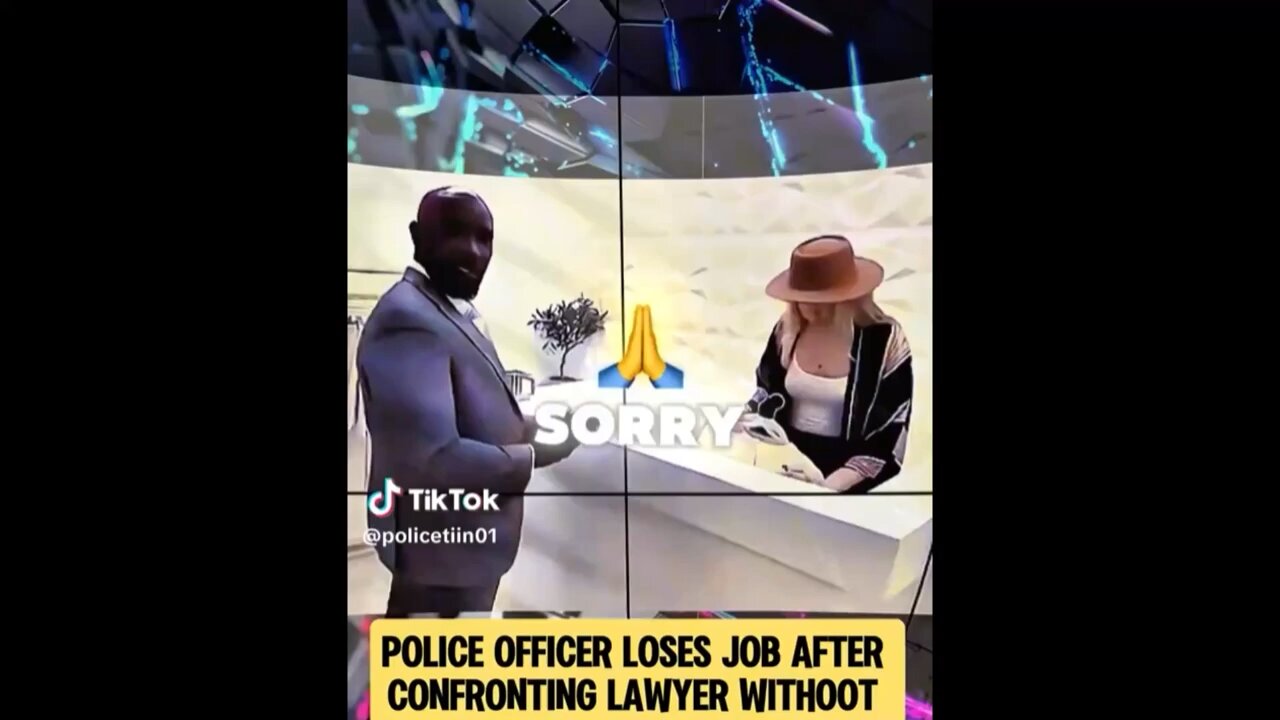 Cop messes with the wrong attorney