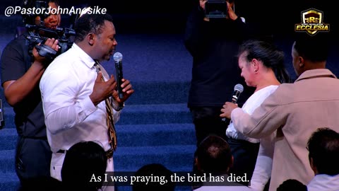 Pastor John destroys witchcraft activity in a saint's life