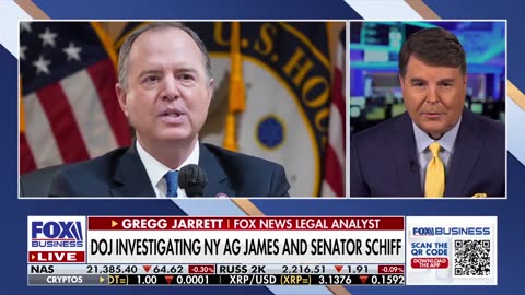 Letitia James and Adam Schiff are the ones 'guilty of retribution': Gregg Jarrett