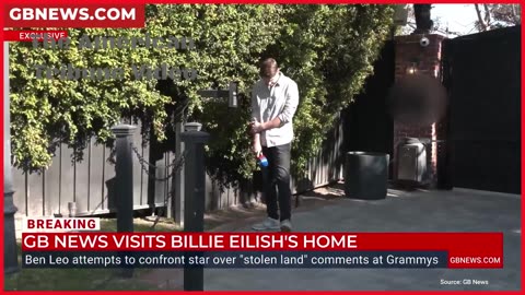Journalist Mocks “Stolen Land” Billie Eilish by Demanding She Let Him Into Her Gated Mansion