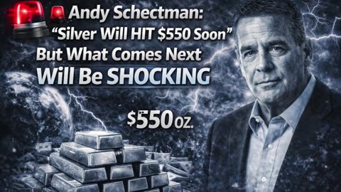 📈🚨Andy Schectman: Silver Will Hit $550 — But What Happens Next Is Shocking