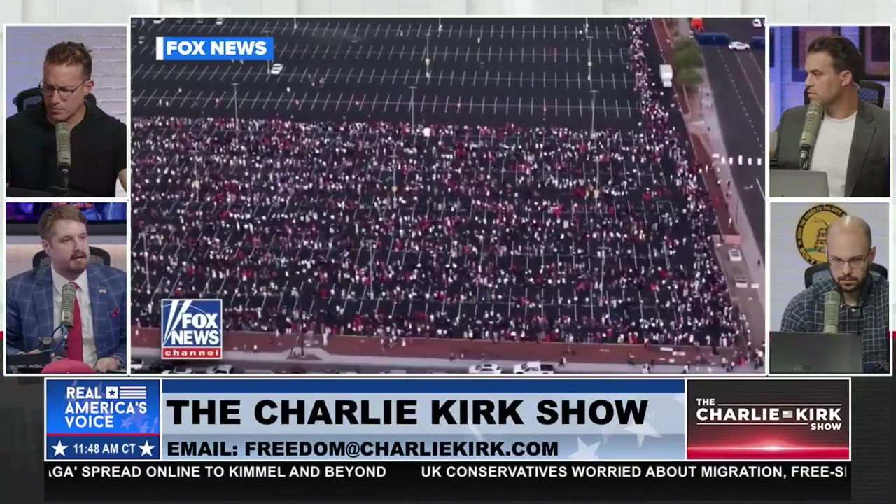 CHARLIE KIRK MEMORIAL: THE LEFT IS SPINNING BECAUSE THEY CAN'T SPIN IT!