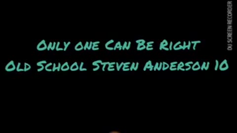 Only One Can Be Right