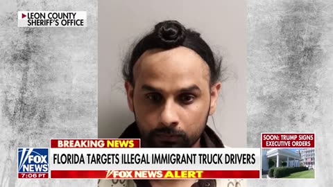 Florida issues MAJOR crackdown on illegal immigrant truck drivers