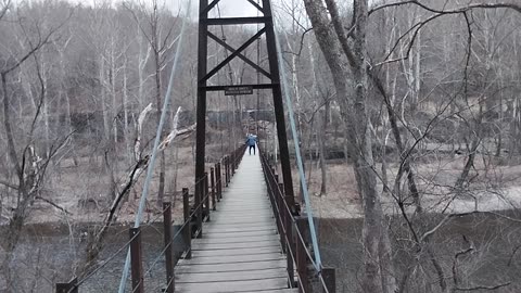 Patapsco Valley State Park Swinging Bridge