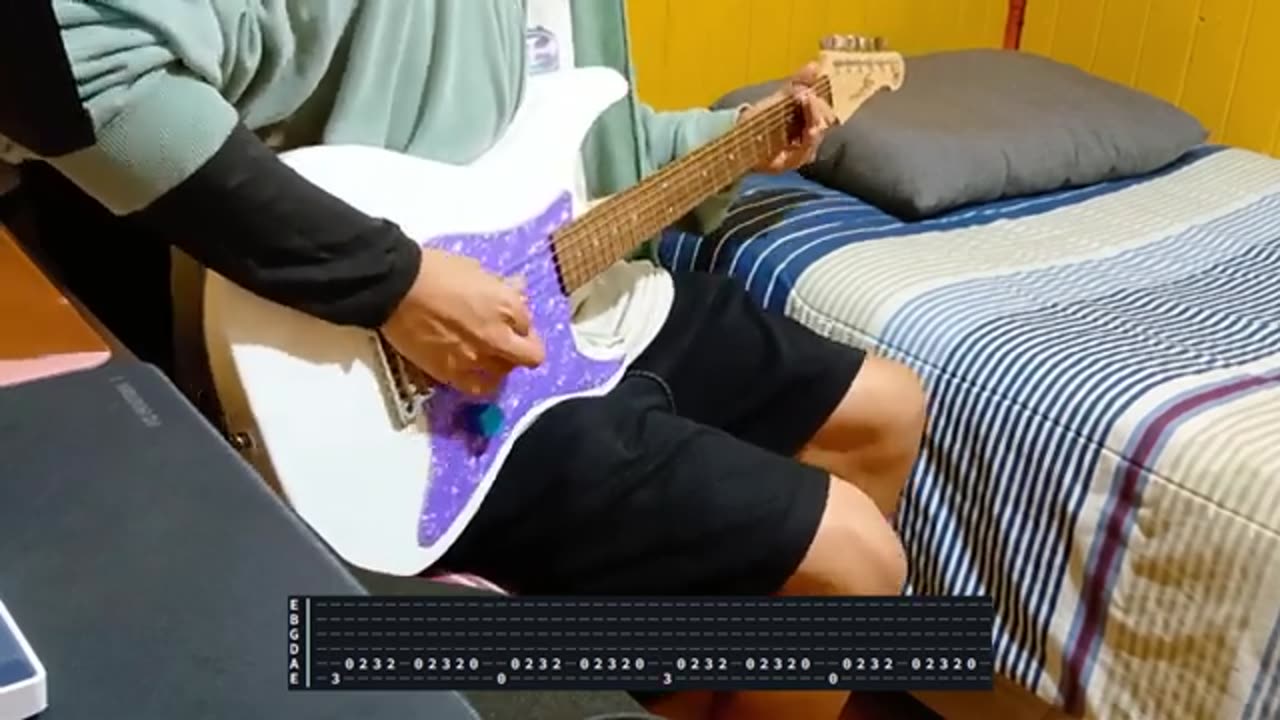 Blink 182 - Man Overboard (Guitar Cover + TABS)