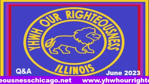 Sabbath with YHWH OUR RIGHTEOUSNESS Chicago [Saturday, May 24, 2025] 10:00 a.m. Central/11:00 a.m. Eastern (Jews are Edomites, descendants of Esau. Jews are not Yisraelites)