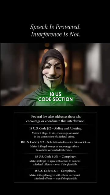 Speech is Protected Interference is not.