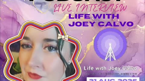 Podcast Upcoming August 21 with Joey Calvo!