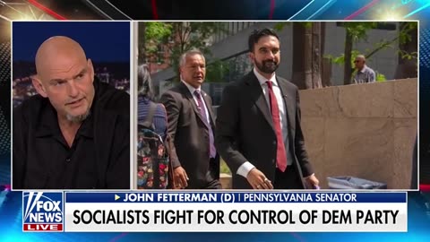 Sen Fetterman - Socialism Is NOT The Future Of The Dem Party