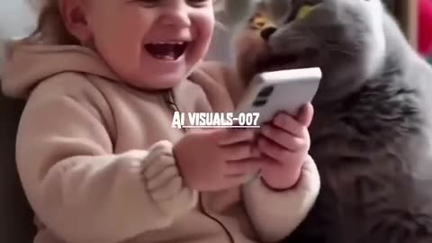 Cute baby laughing 😍