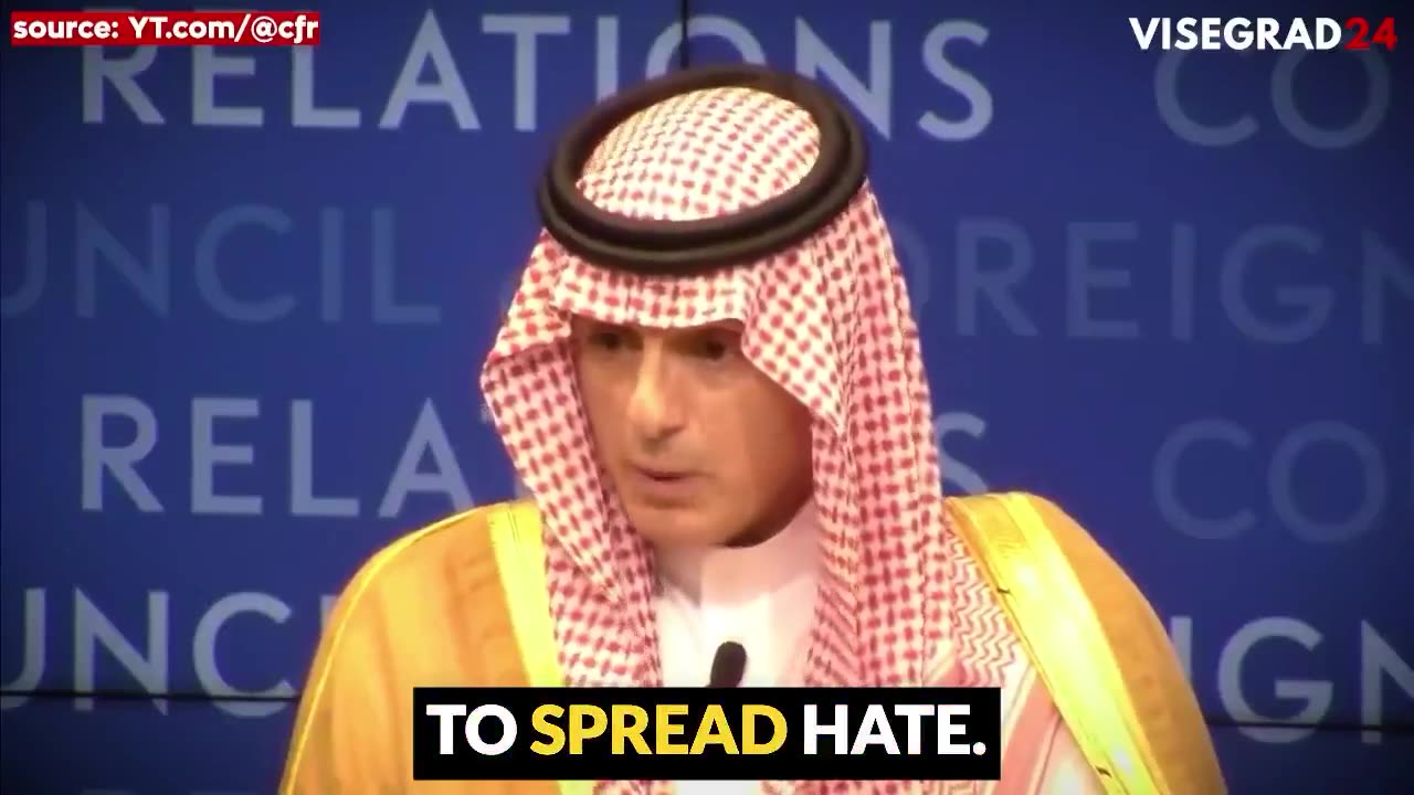 One of the most amazing clips you could ever watch is this clip of Saudi Arabia’s Foreign Minister