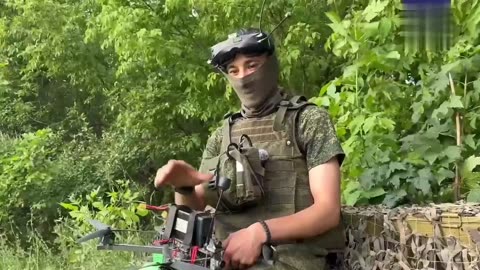 🚁🔫 Ukraine Russia War | Russian FPV Drone with Mounted AK-74u in Combat | RCF
