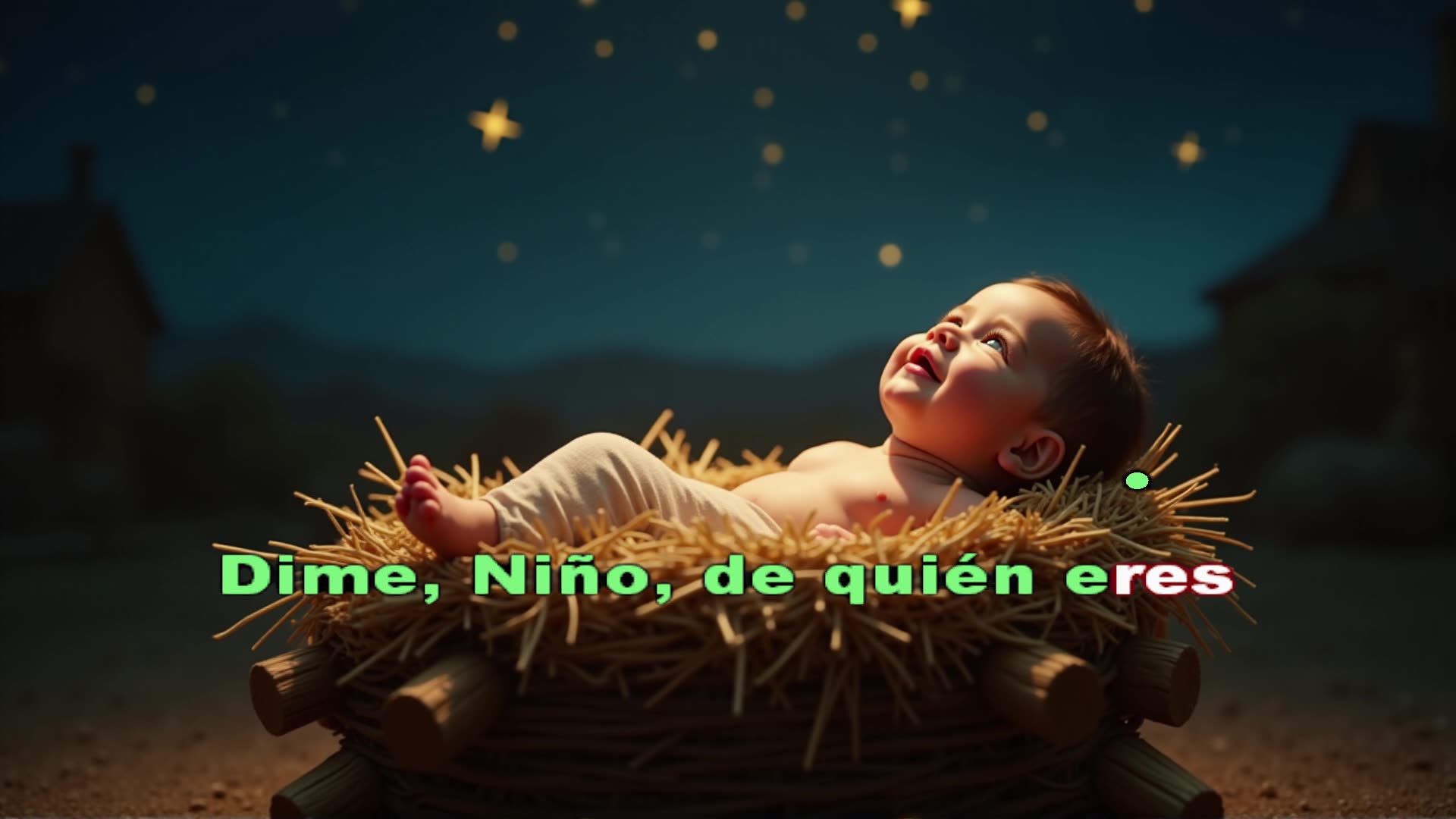 Dime, Niño, de quién eres – Villancico Tradicional Español | Versión Karaoke con Letra