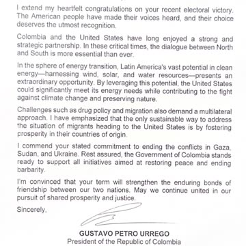 Petro se retracta tras presión de Trump
