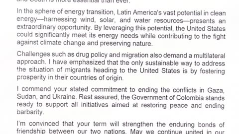 Petro se retracta tras presión de Trump