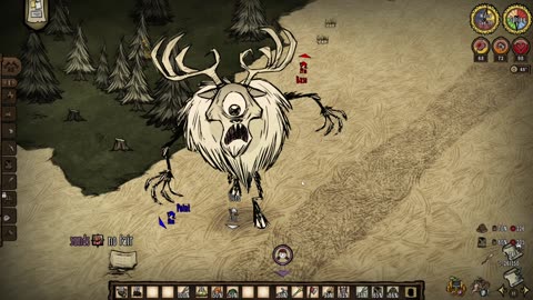 Woodie Run Deerclops Plural Are Gonna Have Bad Days (Don`t Starve Together)