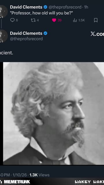 Professor David Clements Ingersoll Lockwood