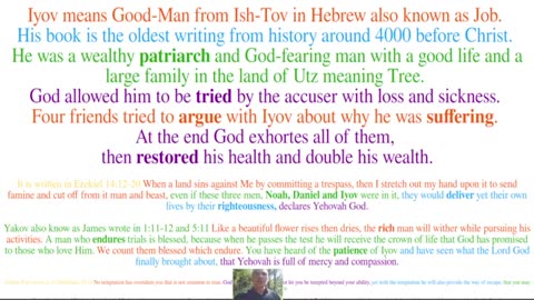 Job Story for Children Ministry - How Righteousness is BLESSED when Patiently Suffering