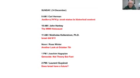 False Flags & Conspiracies Conference 2025 - Dec 12, 13 & 14