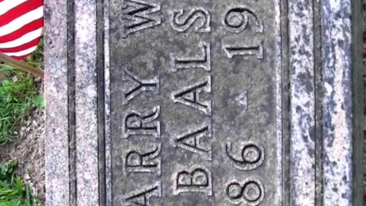 FAMOUS GRAVES - VOL. 603: HARRY BAALS