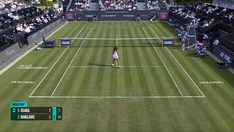 Naomi Osaka vs Olga Danilovic Highlights | Bad Homburg Open 2025