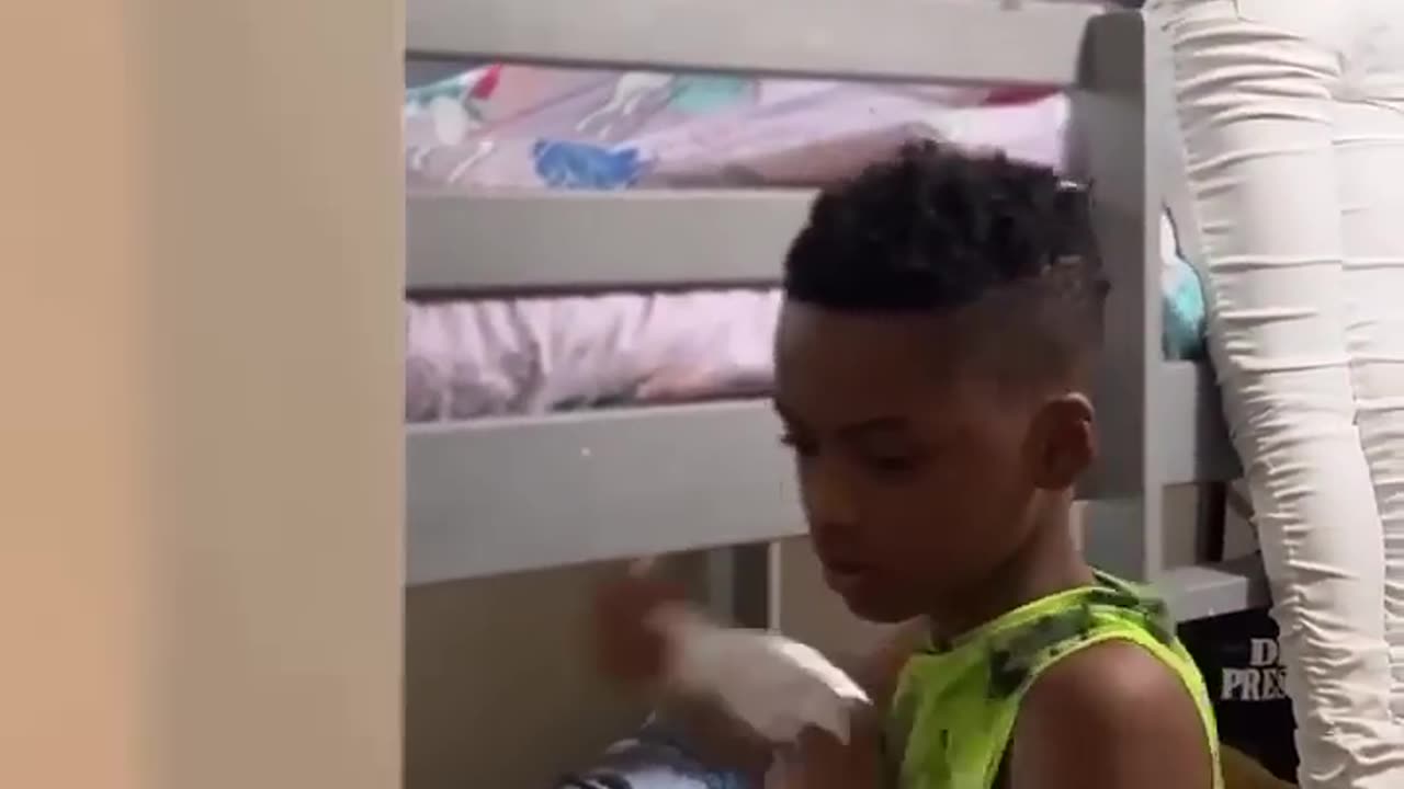 When you hear your mom yelling at your siblings