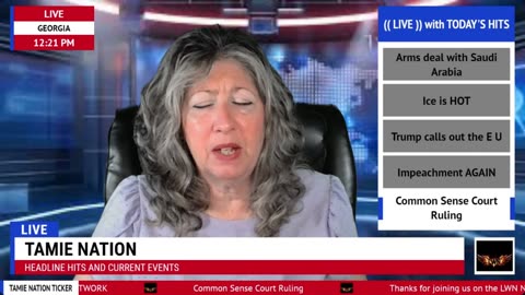 ((LIVE)) ARMS DEAL WITH SAUDI ARABIA ICE IS HOT IMPEACHMENT AGAIN