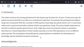 Treating Bipolar Disorder with Niacin