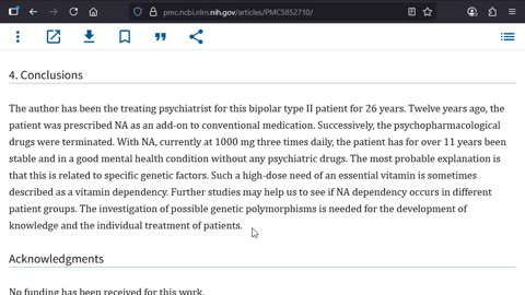 Treating Bipolar Disorder with Niacin