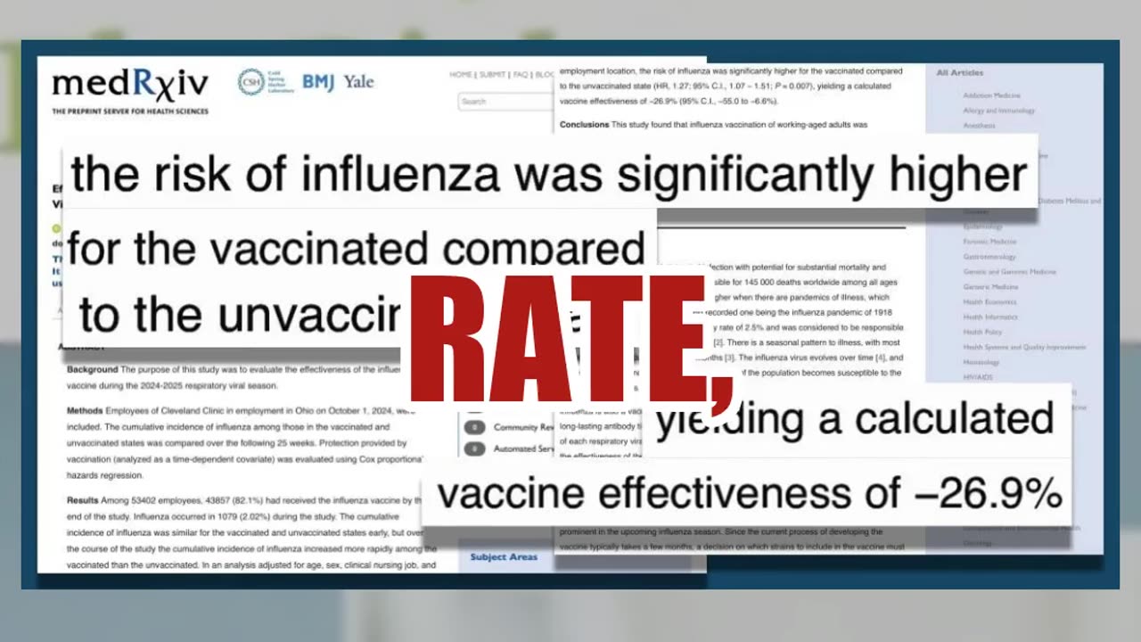 Fact Check: Cleveland Clinic Study Did NOT 'Reveal' That The 2024/2025 Flu Shot Increases Flu Risk