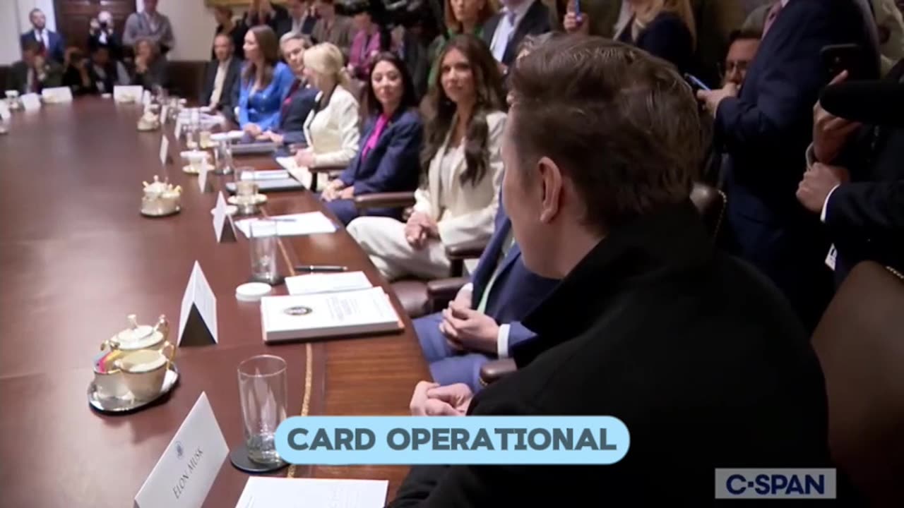 Elon Musk Unveils $150B in Government Savings at White House Cabinet Meeting