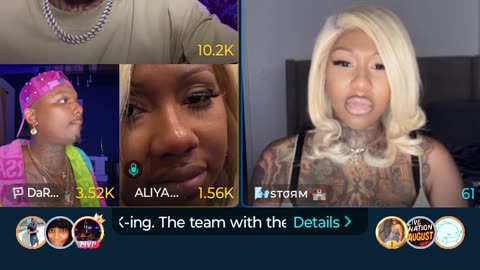 Storm vs Supa and Liyah, Pablo with slick Tomi shade