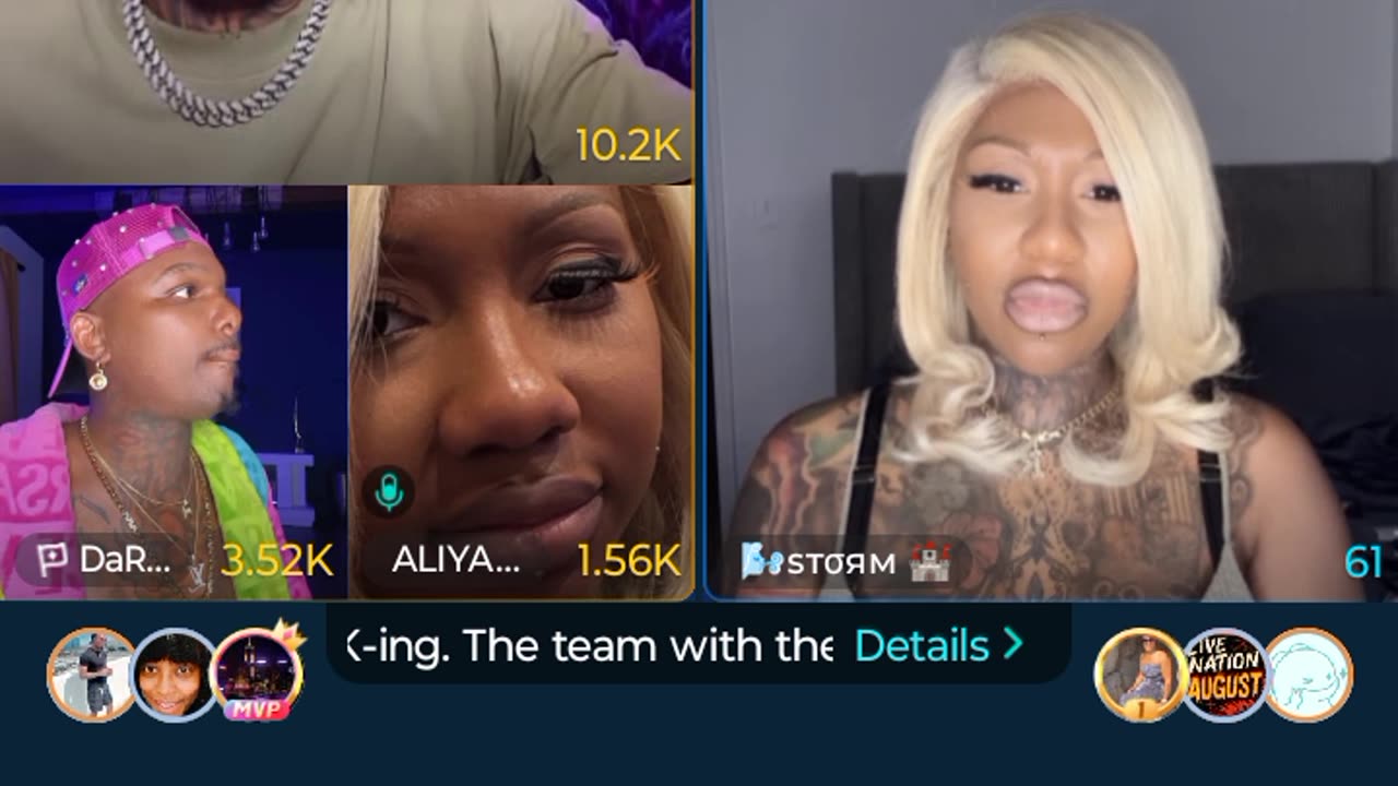 Storm vs Supa and Liyah, Pablo with slick Tomi shade