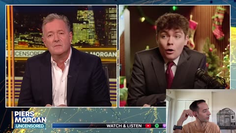 Piers Morgan vs Nick Fuentes 'That's F***ing Insane!' | Full interview
