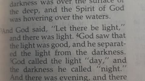 Genesis 1:1-5