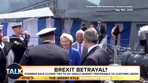 Richard Tice slams Sir Keir Starmer for trying to bring Britain closer to the EU.